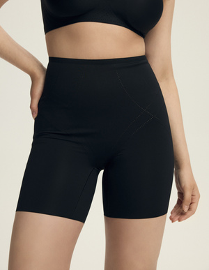 Pantaloni scurți de modelare Negru fără cusături