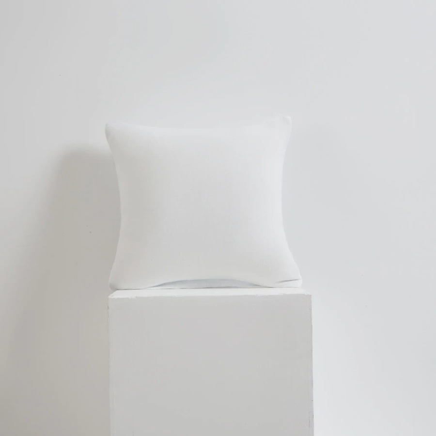 Cushion Cover 40x40 Muslin White