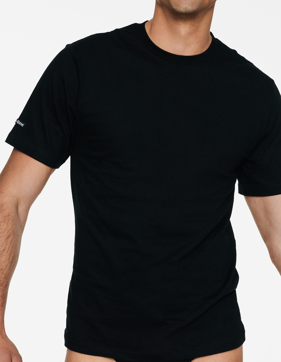 Herrenshirt T-Line 2 Schwarz