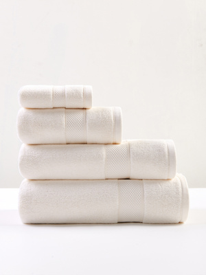 S TOWEL 100*150 LEO CREAM
