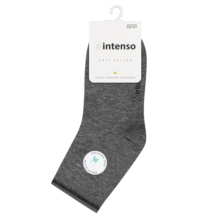 Socken für Frauen ohne Druckknöpfe Baumwolle Art. 020 Intenso