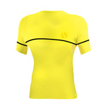 Kurzarmshirt Dryarn Gelb
