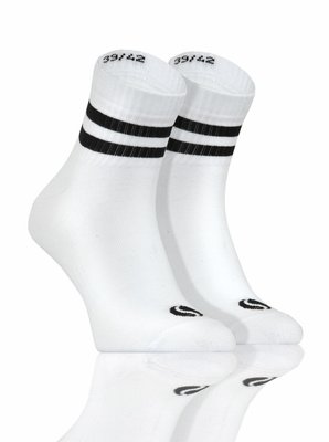 Kurze Sportsocken SKB03 Weiß
