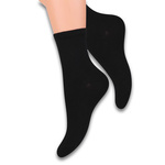 Frauensocken Kunst. 037 schwarz Steven