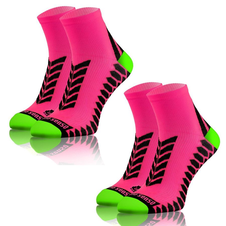 Bawełniane oddychające bezszwowe SKARPETY SPORTOWE SPORT SOCKS Sesto Senso