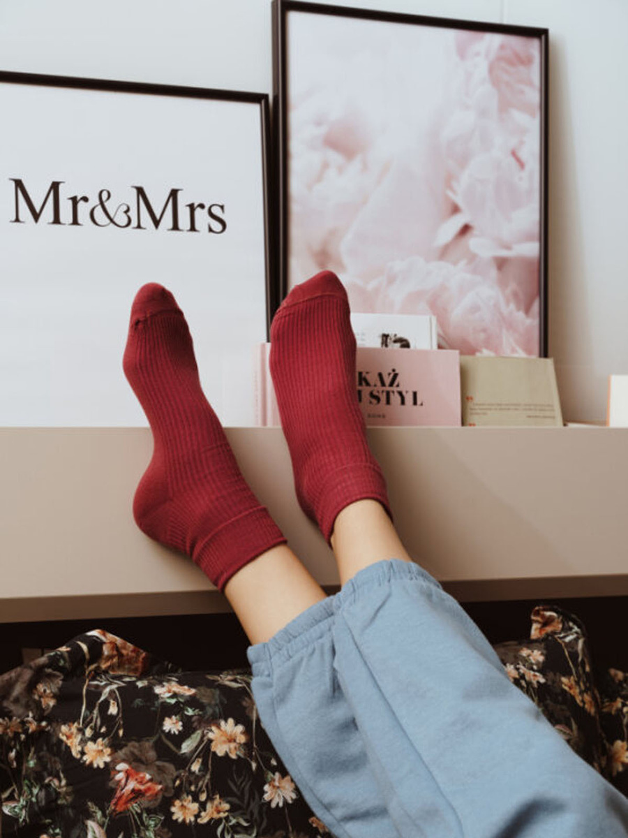 Baumwollsocken, druckfrei Art. 062