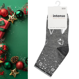 Skarpetki świąteczne damskie Intenso ART. 365