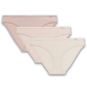 3-PACK Bikiniunterteile für Frauen