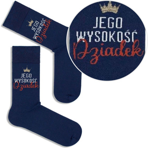Socken Herren Serie Blau