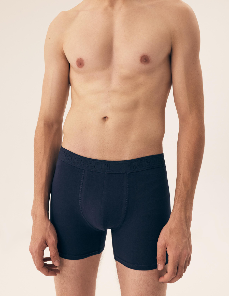 Herren-Boxershorts 3er-Pack mit längerem Bein