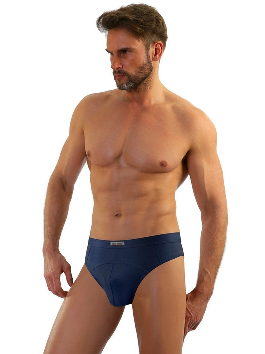 Herrenslips SM02 Dunkelblau