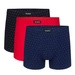 niebieski ciemny || Navy || czerwony || Gray