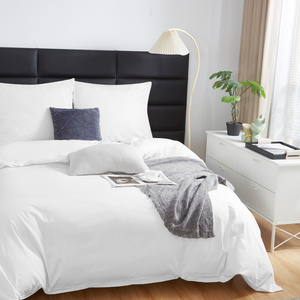 Lenjerie de pat din satin Albă