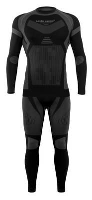 Thermounterwäsche-Set Thermo Active Grau