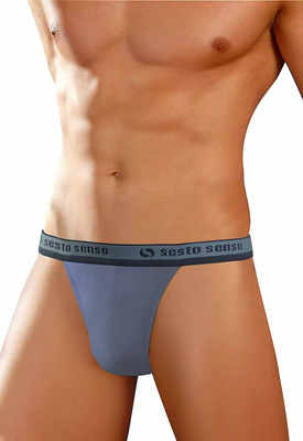 Herren-String STM01 Blau
