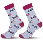 Herrensocken Avangard 0125 Grau