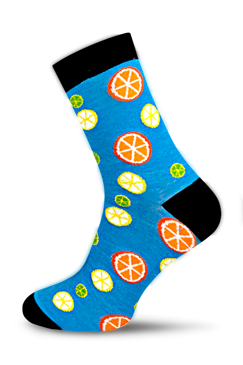 5X Bunte Fast Food Socken für Männer 