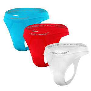 Męskie STRINGI bezszwowe sportowe Sesto Senso