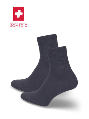Kurze Socken Serie Somedic Grau