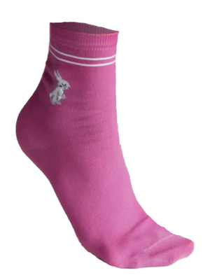 Damensocken Wzorzyste 200 Fuchsia und Rosa