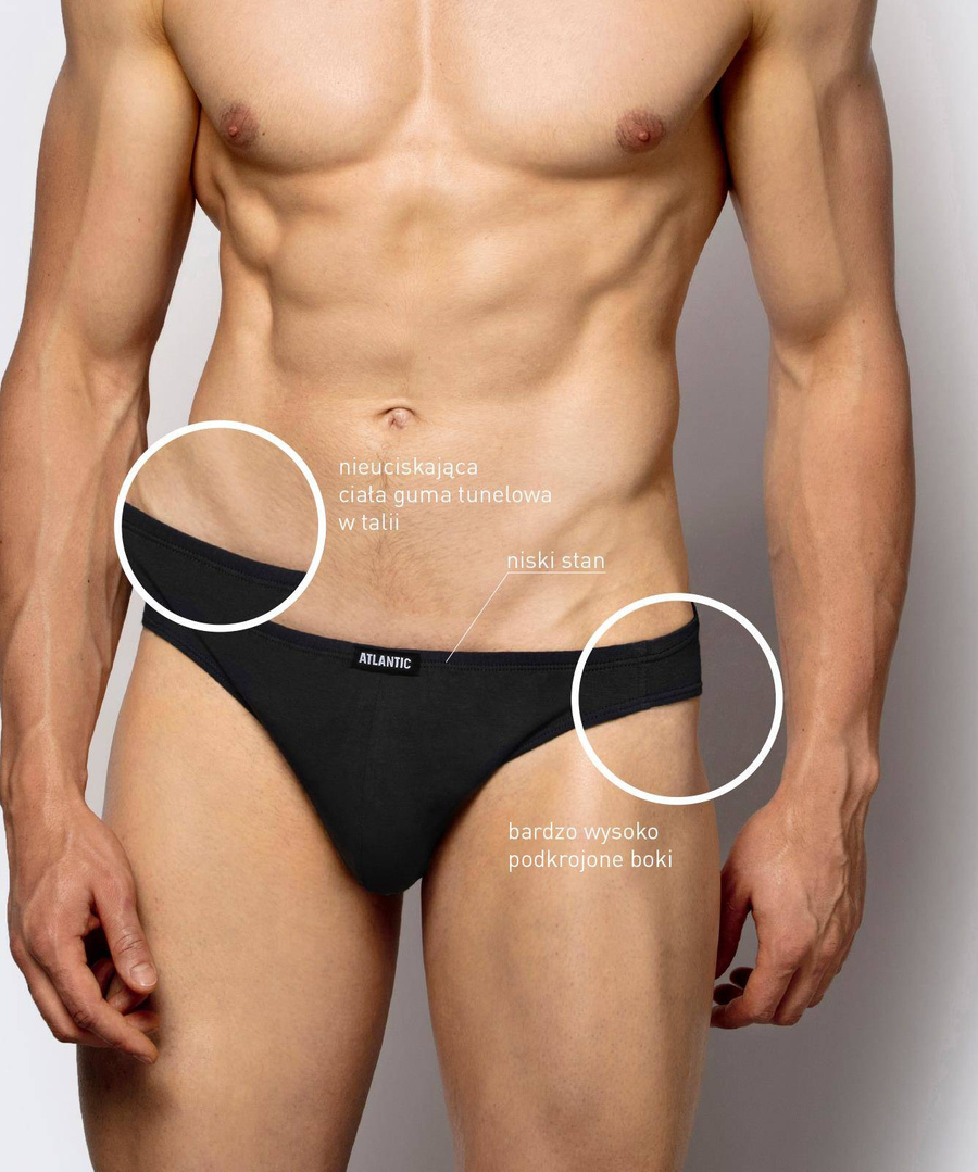 skąpe MINI SLIPY męskie 3BMP-230 Atlantic