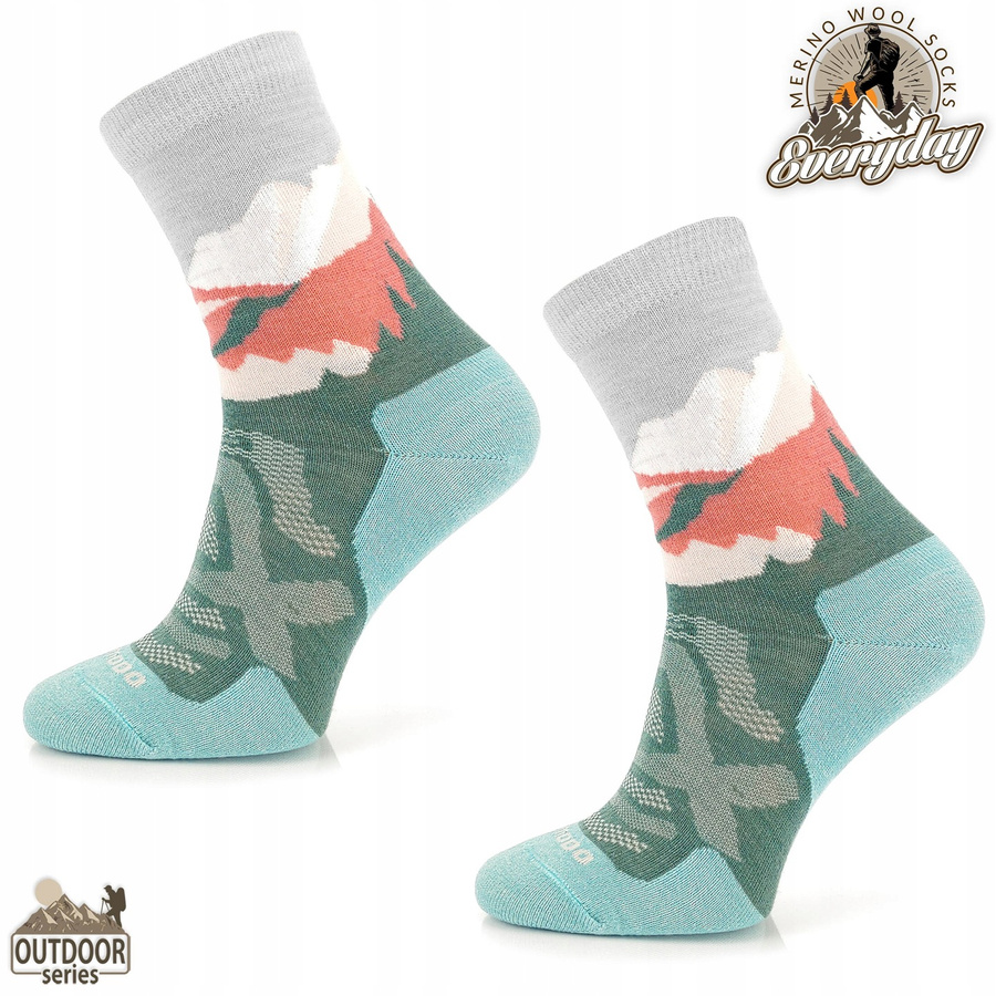 Trekking-Socken aus Merinowolle TRE18 Comodo