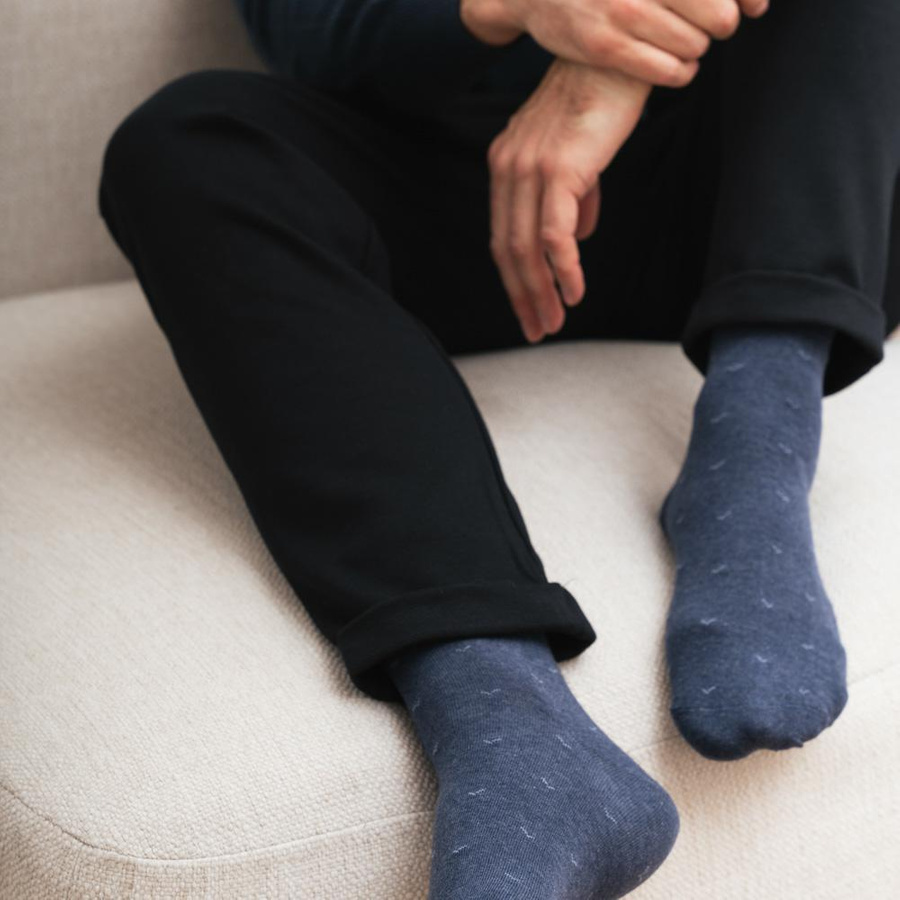 Suit socks with pattern Art. 056