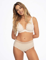 Annie Lace Cream Soft Bra