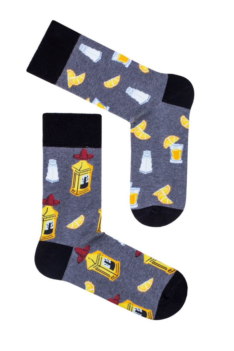 Skarpetki bawełniane męskie Hamburgery i Frytki