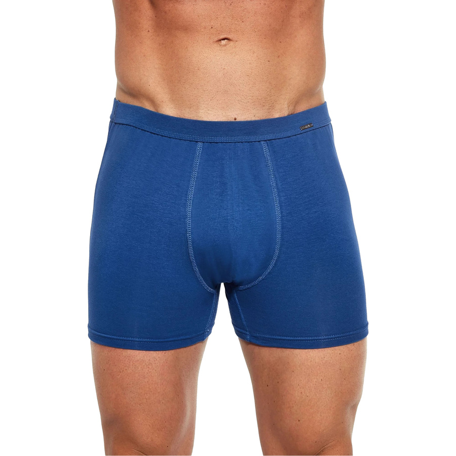 Herren-Boxershorts Authentic 220 marine Cornette