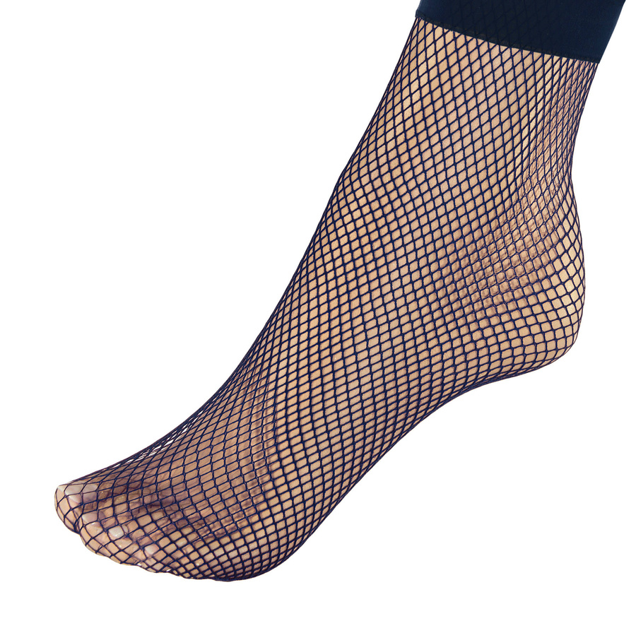Netzsocken Kora Blau