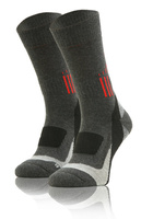 Sesto Senso Trekking Basic Socken – Bequeme Baumwoll-Trekkingsocken mit Verstärkungen, Atmungsaktiv, Antibakteriell, Für Damen und Herren, Mehrfarbig, Ideal für Outdoor-Abenteuer und Winteraktivitäten