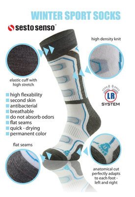 Ski Sport Wollsocken