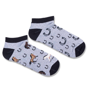 Stopki męskie BAWEŁNIANE Konie Milena