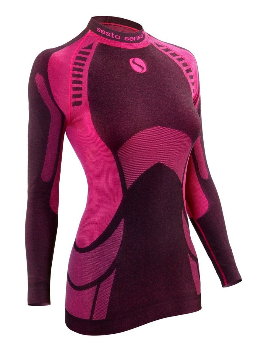 Nahtlose Thermounterwäsche Damen Set Thermo Active Rosa