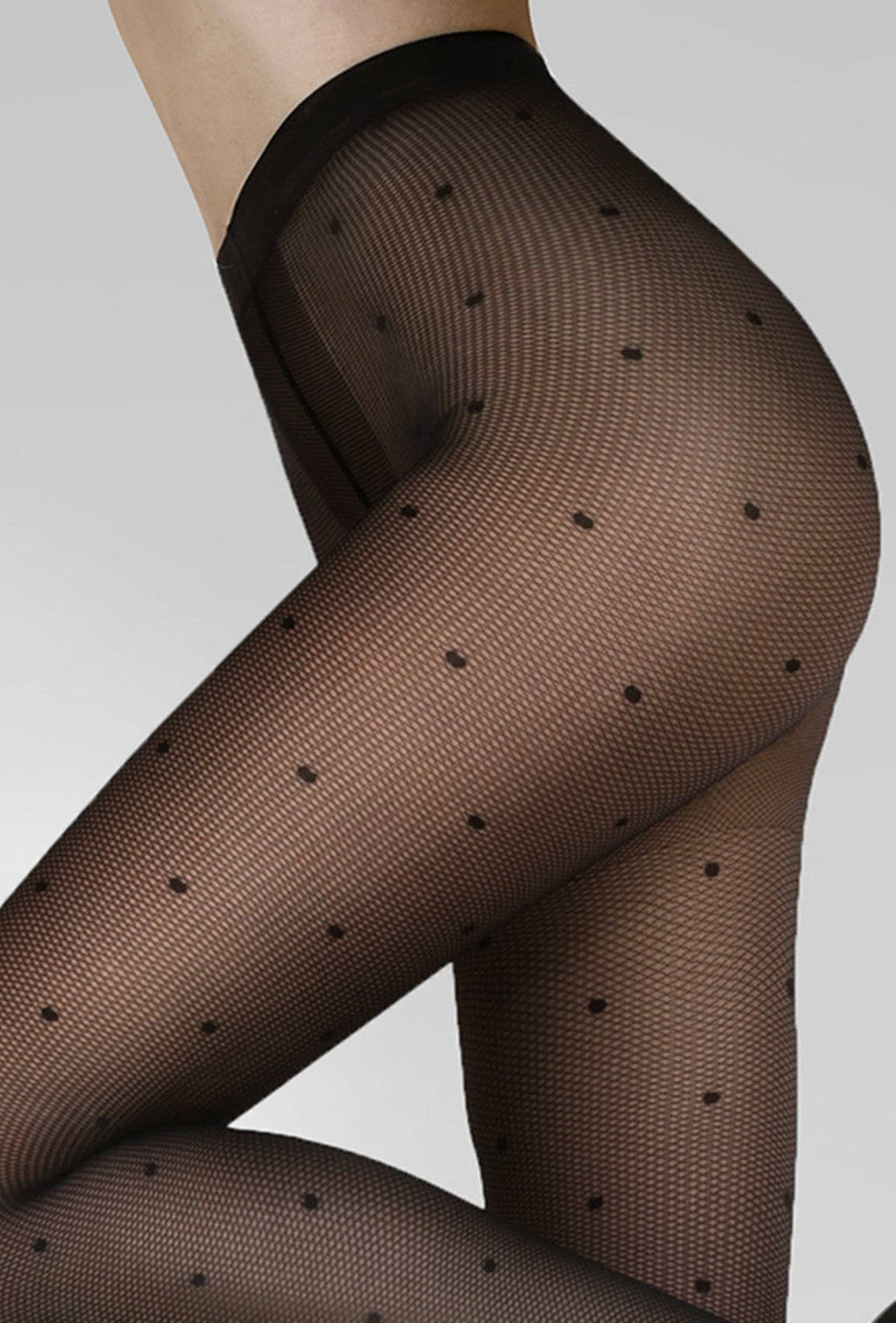 Gatta Funny gepunktete Strumpfhose für Frauen