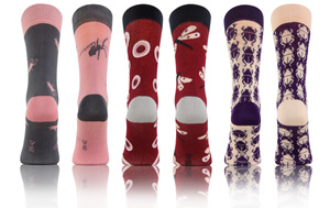 Lange Socken Finest Mehrfarbig