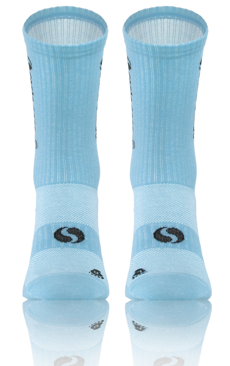 Sesto Senso Sport Socken SKB02 – Atmungsaktive Baumwolle, Verstärkt für Stabilität, Unisex, Ideal für Sport, Blau, Komfort und Schutz, Verschiedene Größen, Für Profis und Amateure