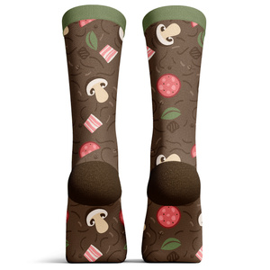 Damen-/Herren-Socken im Geschenkglas Pilzsuppe