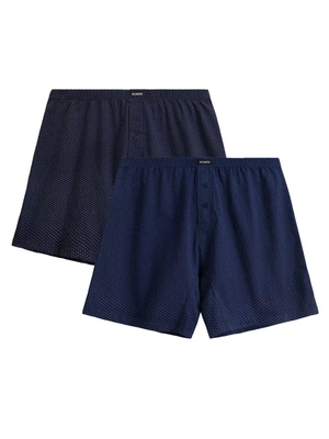 Locker Boxershorts 2mbx-079 Blau
