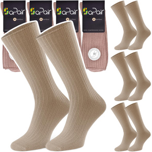 Skarpety bambusowe męskie czarny art.086 Steven