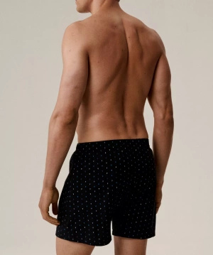 Lockere Herren-Boxershorts Serie 2mbx-081 Schwarz