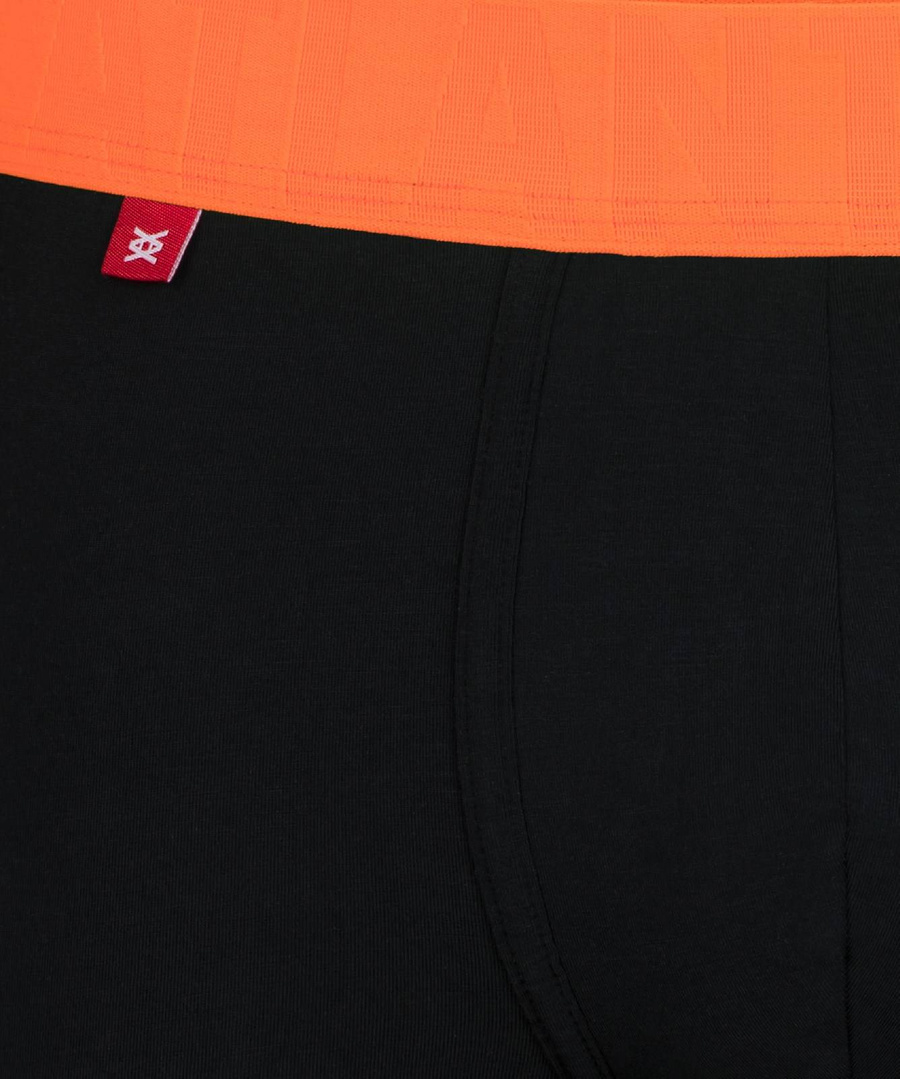 Boxershorts Mh-1188 Orange Schwarz