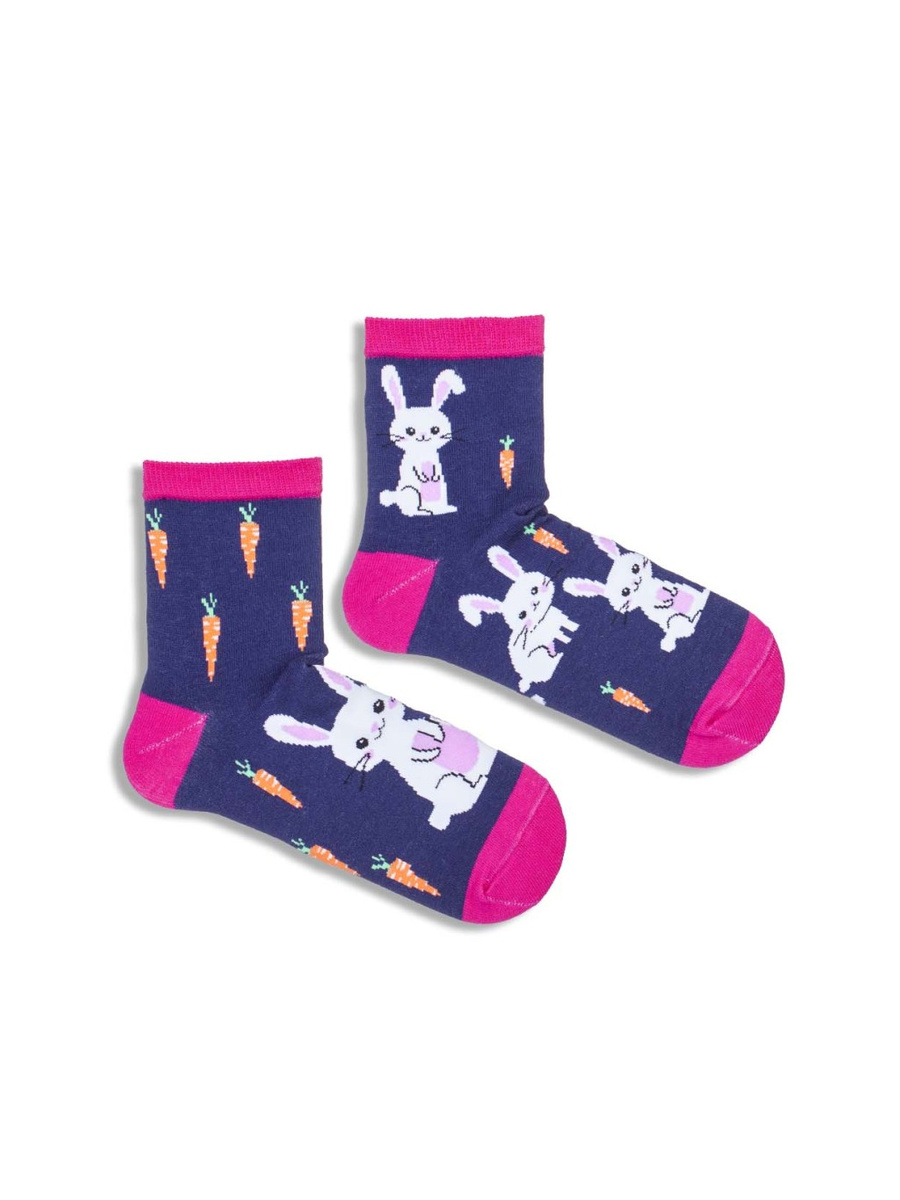 Kindersocken Joy 184 Dunkelblau-Bunt