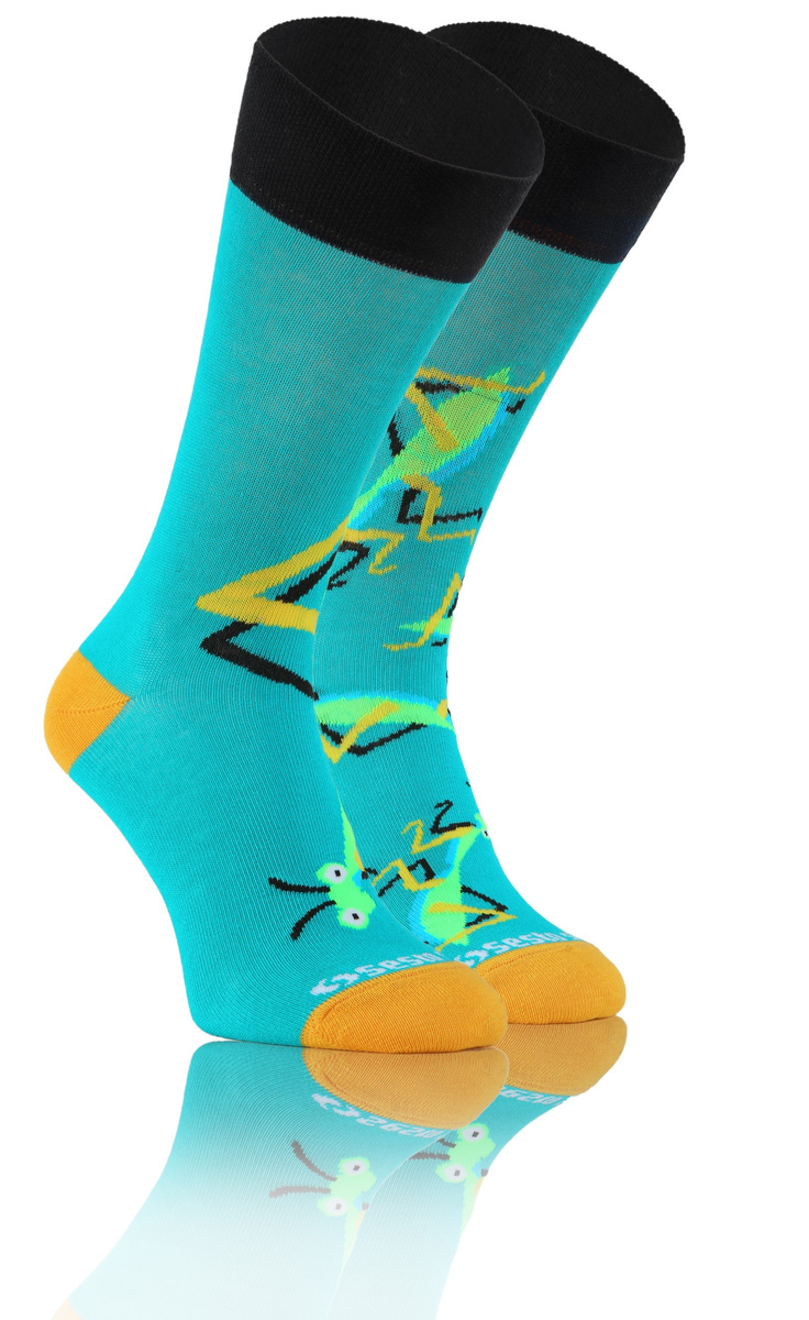 Lange Socken Finest Mehrfarbig