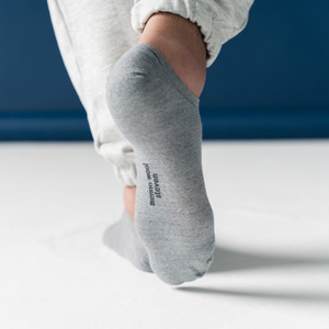 Socken Herren Serie Merino Wool grau