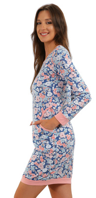 Damen-Nachthemd Awa Apricot