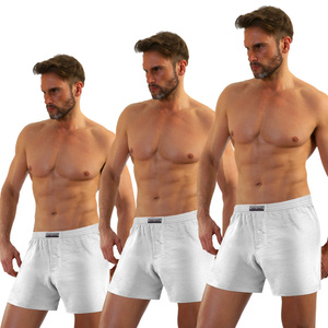 3er-Pack Classic loose cotton PANTHER Herren-Boxershorts Sesto Senso