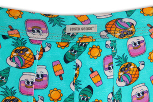 Herren-Boxershorts Funny 10 Mehrfarbig