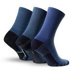 Sport lange Socken Kunst. 057 blau Steven